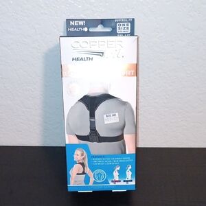 Copper Fit Health Posture Support Brace - Black